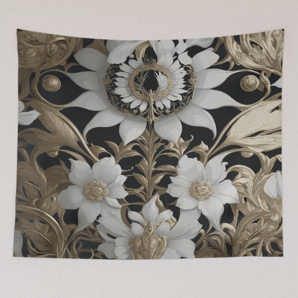 Item preview, Close-Up of a Flower on Black Background designed and sold by AFUNARTZ.
