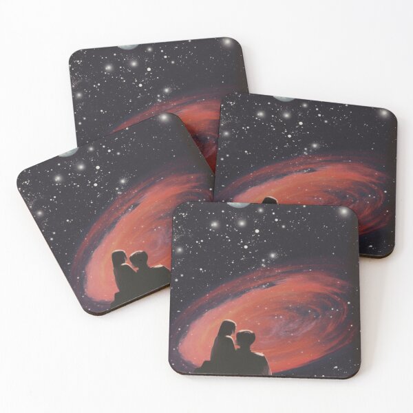 Item preview, Galaxy Nebula Love, Retro Vintage designed and sold by Synthetic-Dream.