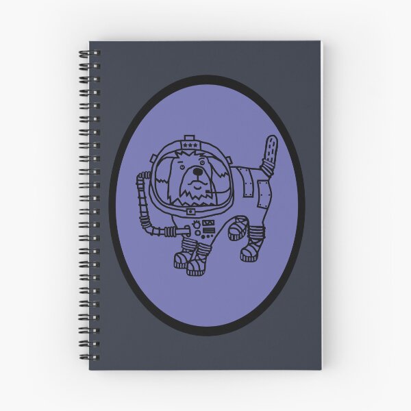 Item preview, Sci Fi Astronaut Space Dog Oval designed and sold by ellenhenry.