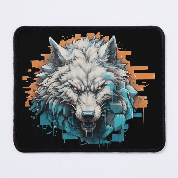 Item preview, Graffiti Style Arctic Wolf | Wolf Lovers designed and sold by DarcoDesigns.