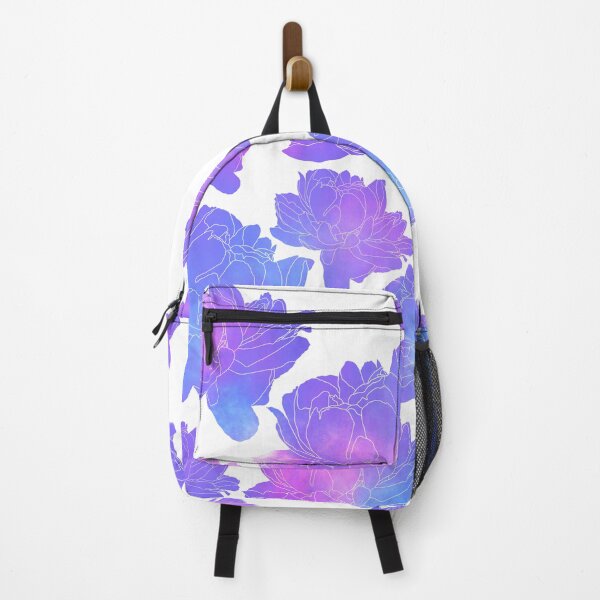 Item preview, Purple Galaxy Floral designed and sold by migrainearts.