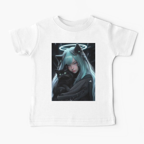 Kitty Girl Baby T-Shirts for Sale