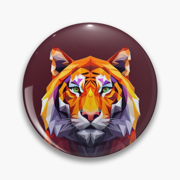 Item preview, Vibrant Tiger designed and sold by PolygonXYZ.