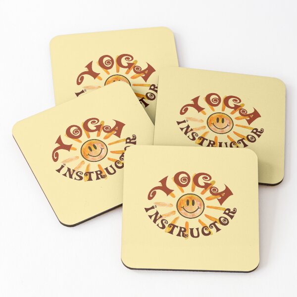 Artikelvorschau, Yogalehrer Happy Face Sunshine Geschenk entworfen und verkauft von heartsake.