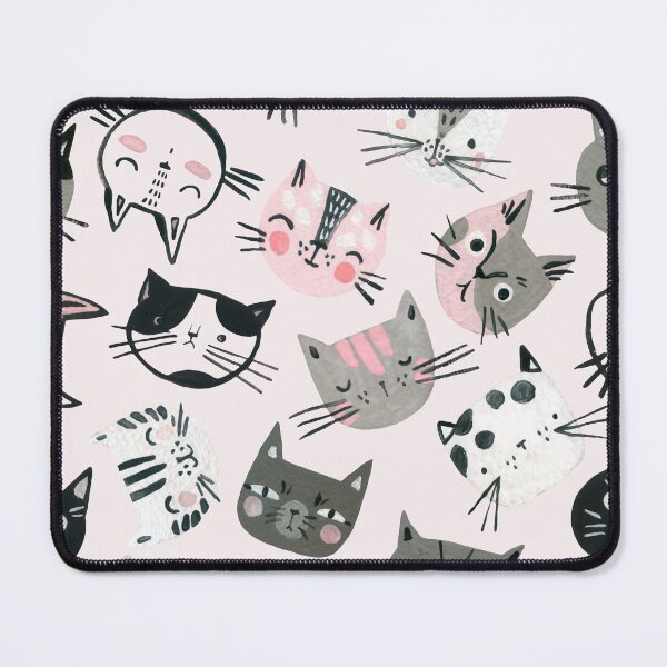 Item preview, kittens pattern designed and sold by MocaCreative.