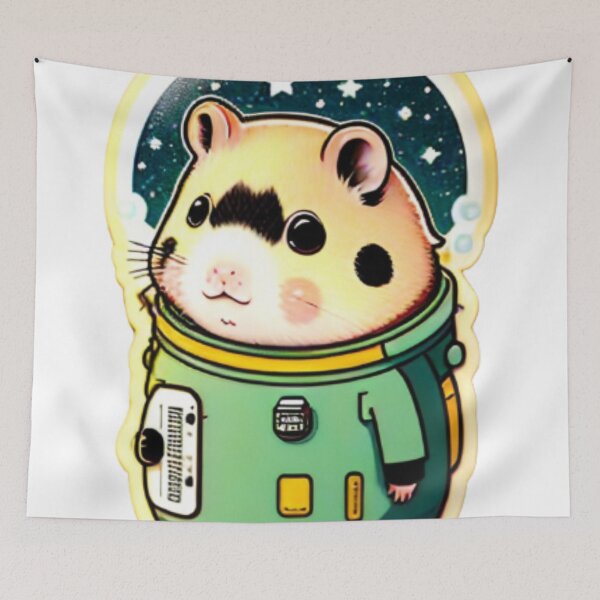 Item preview, Cute Hamster in Space designed and sold by BeachMafia.