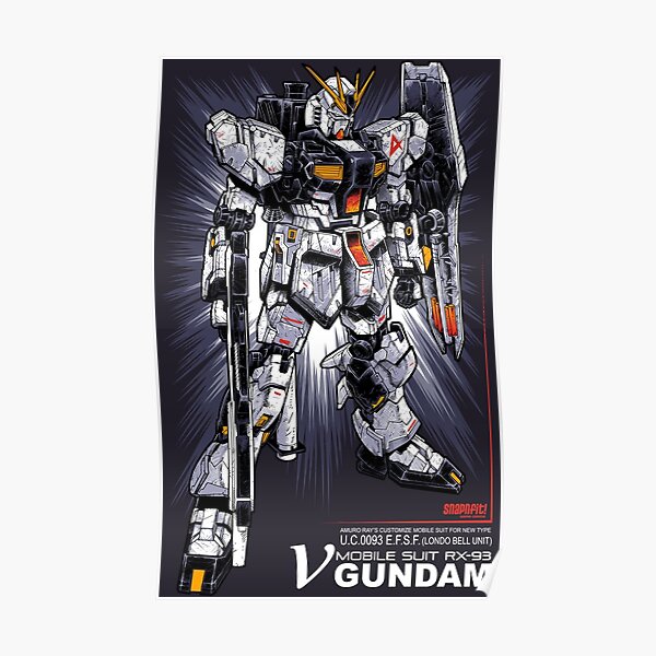 Nu Gundam Poster