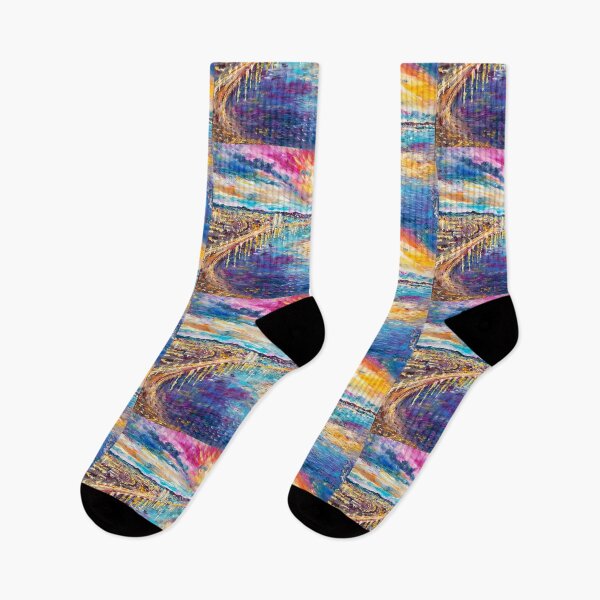 Item preview, La Barceloneta at Sunset designed and sold by Natalia_Shchip.