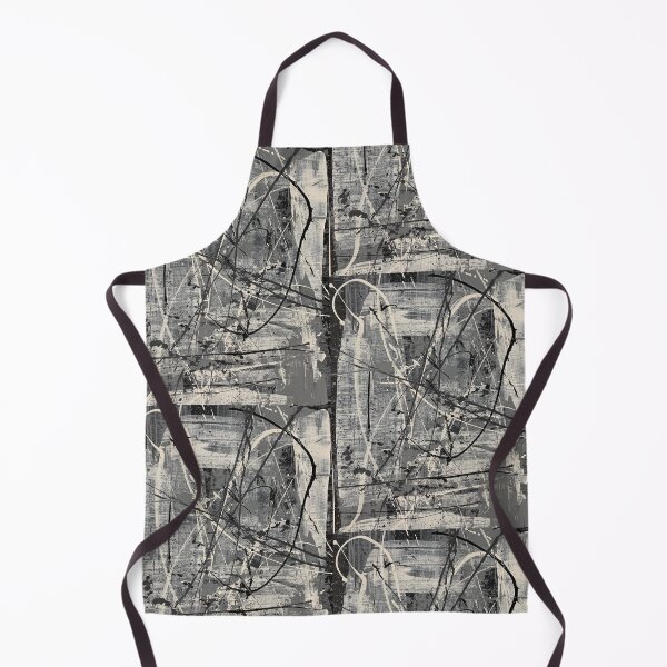 Item preview, "Dismally" Black, white and gray abstract painting designed and sold by IICents.