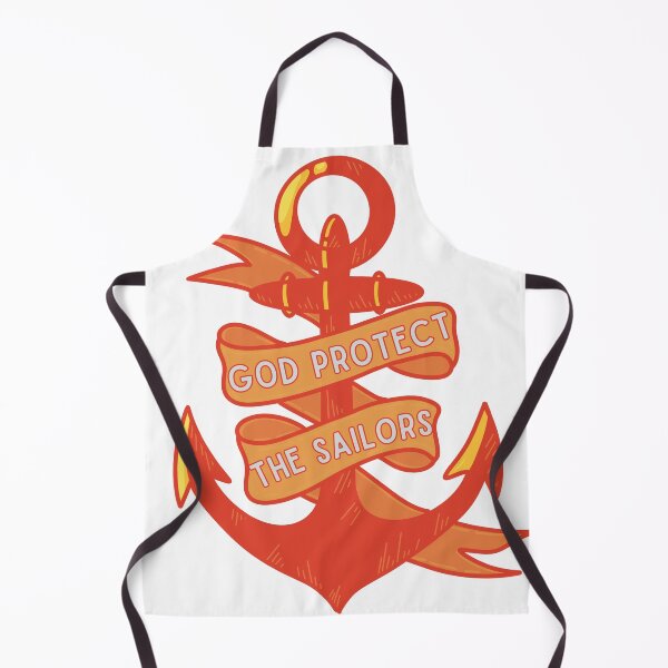 Item preview, Anchor God protect the sailors designed and sold by Entallya.