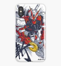 Astray Red Frame iPhone Case