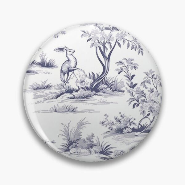 Item preview, de jouy pattern designed and sold by FethiC.