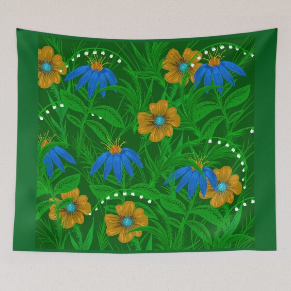 Item preview, abstract floristic flower designed and sold by neurostructure.