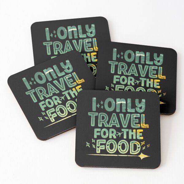 Item preview, Travel For The Food T Shirt designed and sold by WiseNomad.