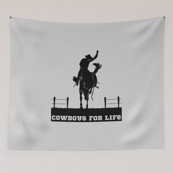 Item preview, Cowboys for life, a great gift for Cowboy and Cowgirl designed and sold by abdelhak2005.