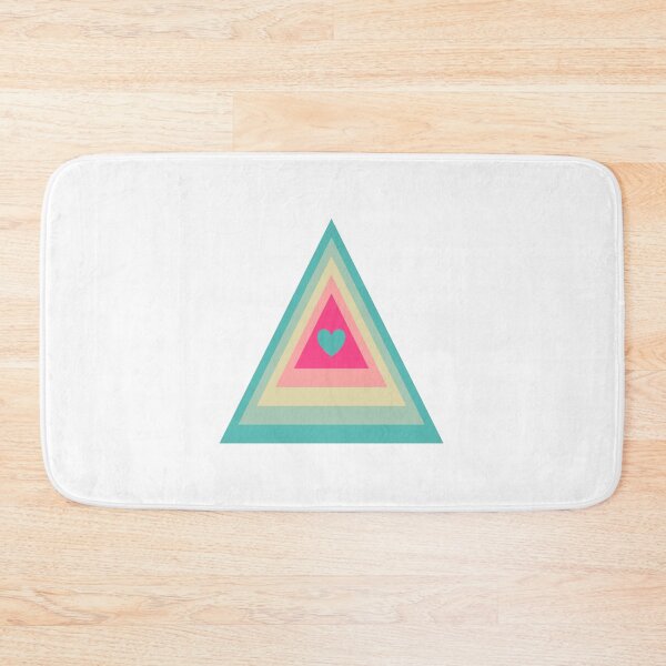 Item preview, Groovy Sunset Heart Love Triangle designed and sold by EpicCreation.