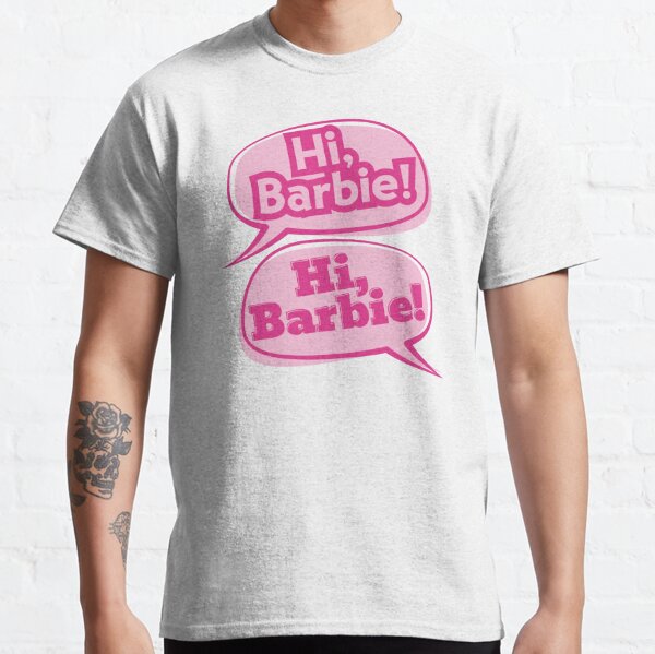  Barbie The Movie - Hi Allan Premium T-Shirt : Clothing, Shoes &  Jewelry