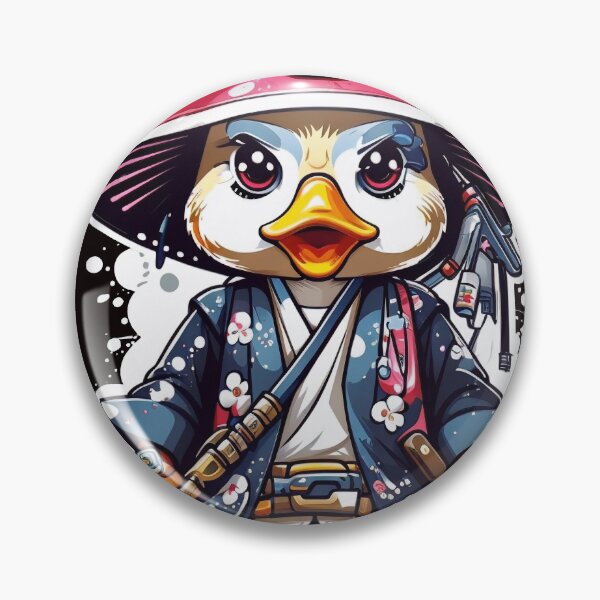 Item preview, Quack-tastic Samurai Adventures: Cute Samurai Duck designed and sold by zoughlal.