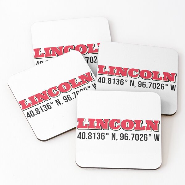 Item preview, Lincoln Nebraska Coordinates designed and sold by s-hammie.
