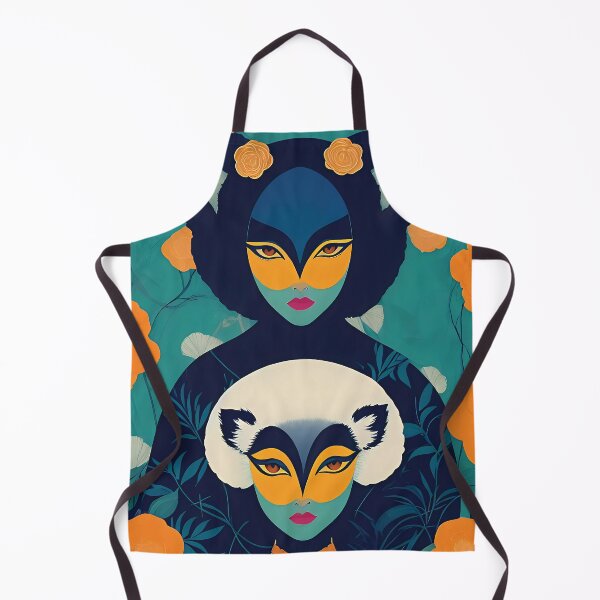 Item preview, Lemur High Society Mademoiselles designed and sold by FriskyLemur.