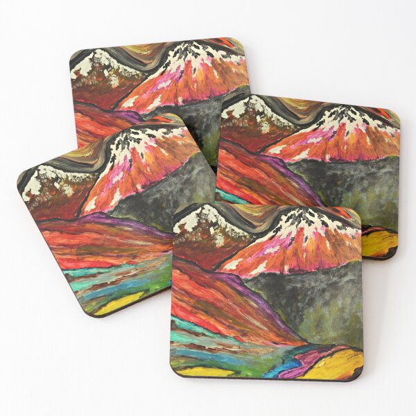 Item preview, Sunset at mountain landscape designed and sold by George Hutton Hunter.