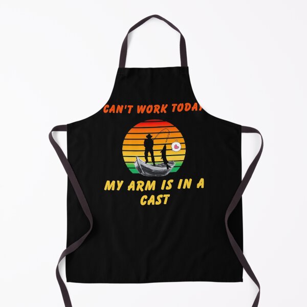 Item preview, Fishing Vintage I Can't Work Today My Arm Is In A Cast designed and sold by printstars.