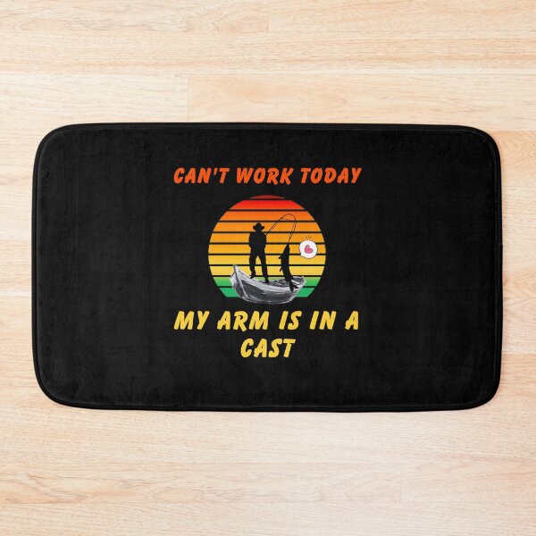 Item preview, Fishing Vintage I Can't Work Today My Arm Is In A Cast designed and sold by printstars.