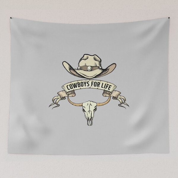 Item preview, Cowboys for life, a great gift for Cowboy and Cowgirl designed and sold by abdelhak2005.