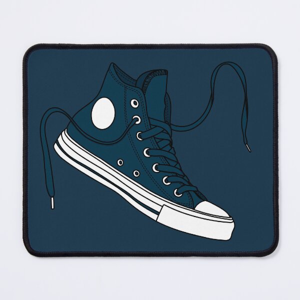 Item preview, dark blue high tops designed and sold by MickeyEdwards.