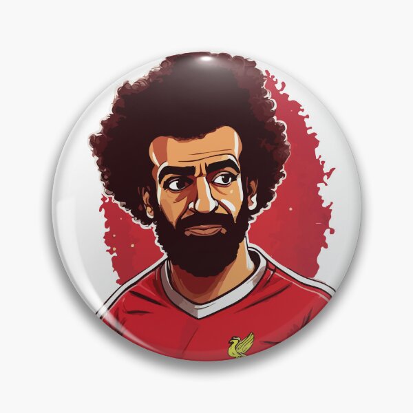Item preview, A cartoon of Mohamed Salah, the legend of Liverpool and the King of Egypt designed and sold by MA D.