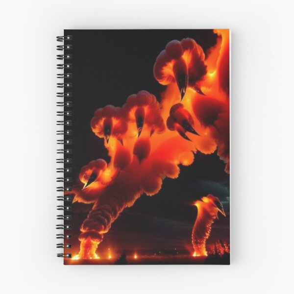 Item preview, Erupciones de fuego del infierno demoníaco designed and sold by Source919.