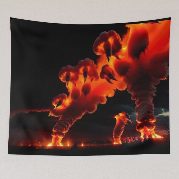 Item preview, Demonic Hell Fire Eruptions designed and sold by Source919.