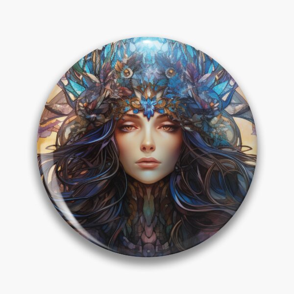 Item preview, Radiance of Elegance, Stained Glass Digital Oil Paint  designed and sold by Jasby-Co.