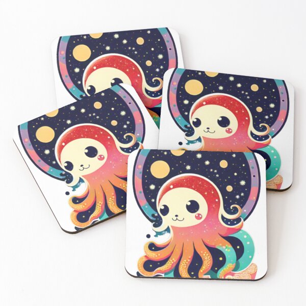 Item preview, Cute Octopus in Space designed and sold by BeachMafia.