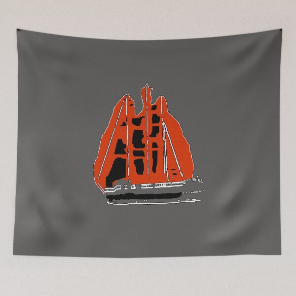 Item preview,  old Impressionism Sailing vessel Ship boat designed and sold by 4rpixs.