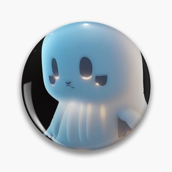 Item preview, Whimsical Watercolor Spirits: Tiny Hyper Ghost designed and sold by zoughlal.