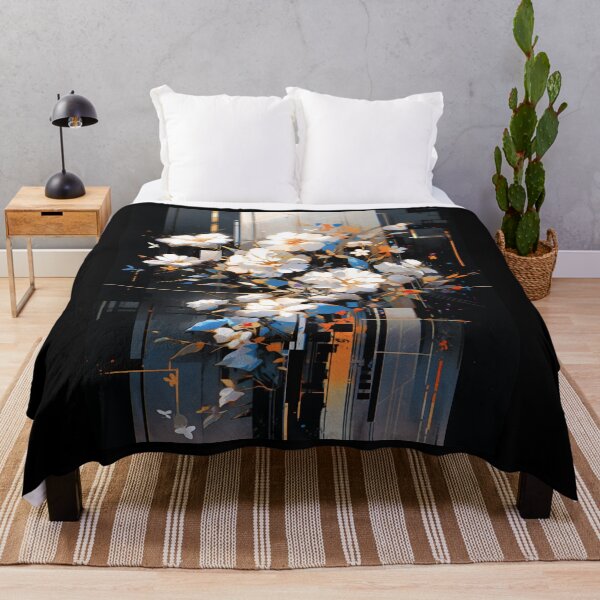 Item preview, Cyberpunk Flowers - Glitch In Bloom designed and sold by Splatter-arts.