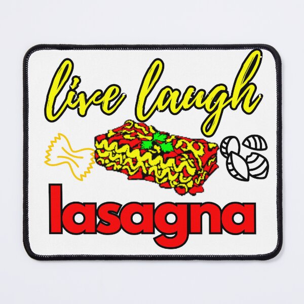 Item preview, live laugh lasagna designed and sold by Innovational.