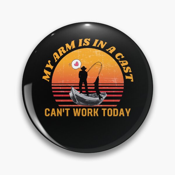 Item preview, Fishing Father's Day I Can't Work Today My Arm Is In A Cast designed and sold by printstars.