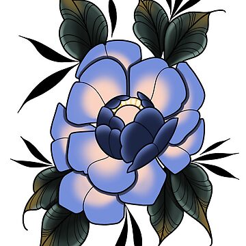 Artwork thumbnail, Blue Flower by drybrittlebones