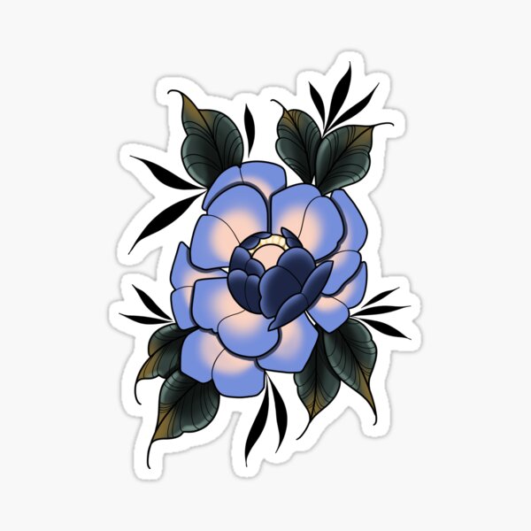 Item preview, Blue Flower designed and sold by drybrittlebones.