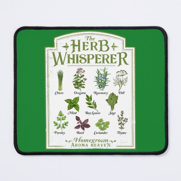 Item preview, Herb Whisperer Funny Herb Plants Gardening designed and sold by MarkusShirts.