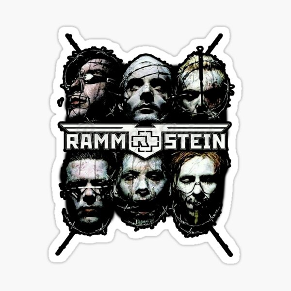 Rammstein Logo Official Vinyl Decal Sticker – NiceDecal