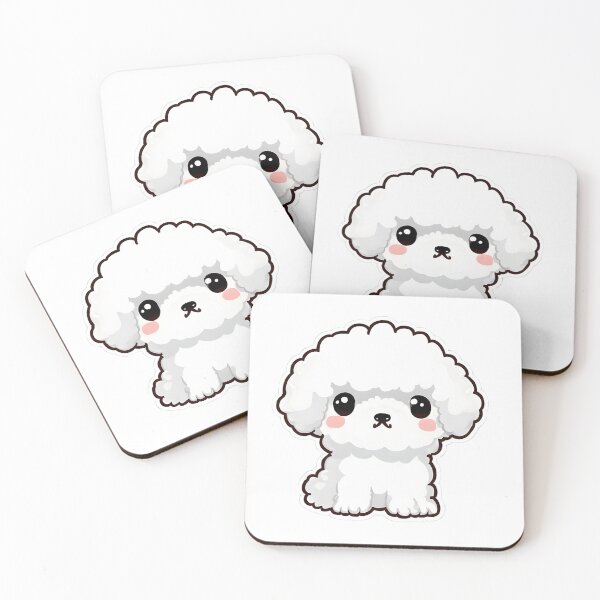 Aperçu de l'œuvre Chibi Bichon Frise créée et vendue par City0fDreams.