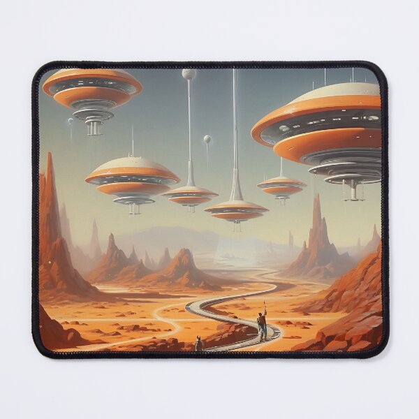 Item preview, Space Ships in the Desert designed and sold by Je-we.
