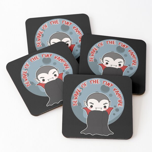 Item preview, Halloween Beware of the Tiny Vampire designed and sold by DreamscapeCat.