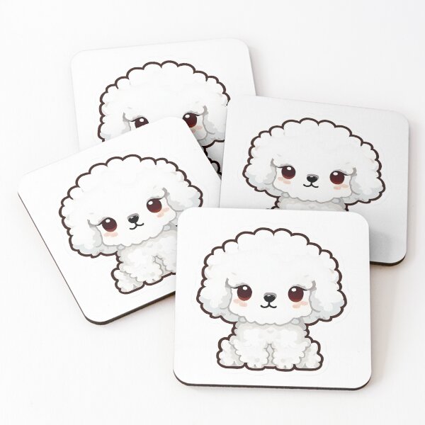 Aperçu de l'œuvre Chibi Bichon Frise créée et vendue par City0fDreams.