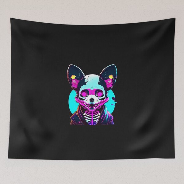 Item preview, Skeleton Dog: Spooky and Stylish Designs for Halloween Lovers designed and sold by Watchara Aekcheen.