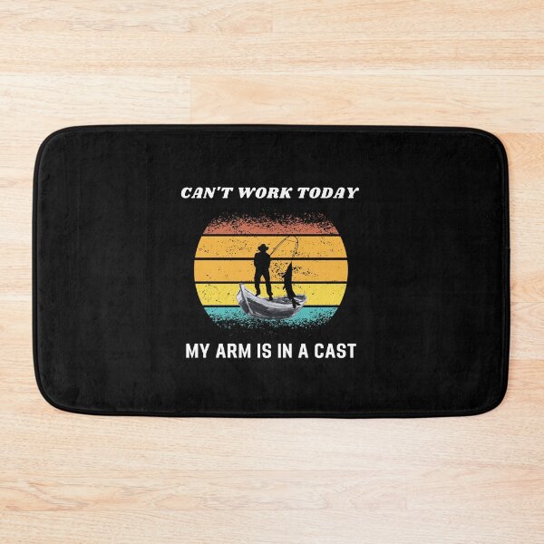 Item preview, Fishing Father's Day I Can't Work Today My Arm Is In A Cast designed and sold by printstars.