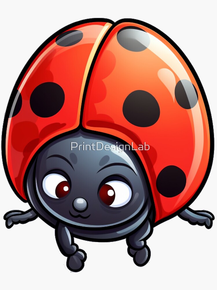 Simple Ladybug Sticker